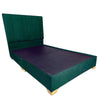 Base CamaRiver + Espaldar Antifluido Verde