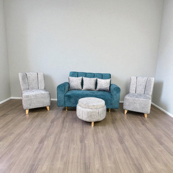 Juego de Sala Moderna Cubo Palma - Fabrica Online