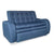 Sofá Cama Funcional Premium Tela Azul - Arte K Muebles