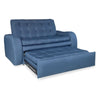 Sofá Cama Funcional Premium Tela Azul - Arte K Muebles