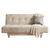 Sofa Cama London 3 Posiciones Tela Amigable a las Mascotas Marfil