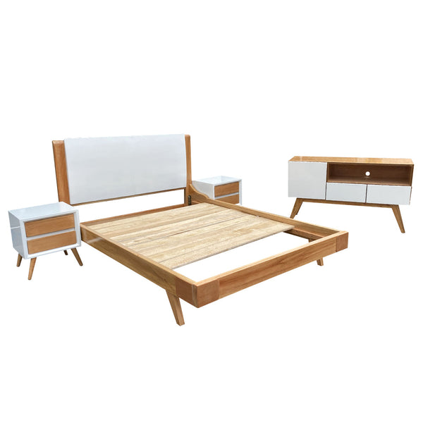 Combo Dormitorio Escandinavo - Arte K Muebles