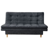 Sofa Cama 3 Posiciones Moscu 160cm Tela Amigable a Las Mascotas Gris - Fabrica Online