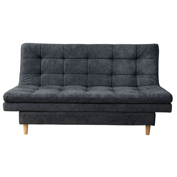 Sofa Cama 3 Posiciones Moscu 160cm Tela Amigable a Las Mascotas Gris - Fabrica Online