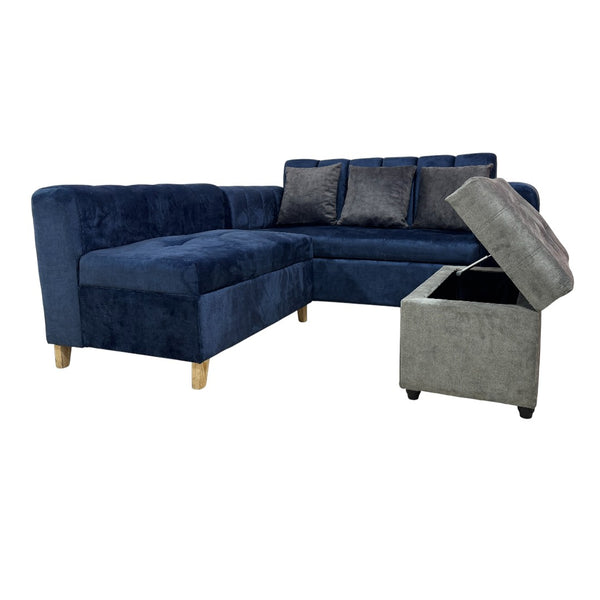 Sala Multifuncional 160cm Tela Antifluido Azul