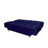 Sofá Cama Fusión London Antifluido Azul - Arte K Muebles