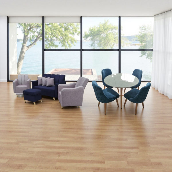 Combo Sala Rio + Comedor Circular Oslow - Fabrica Online